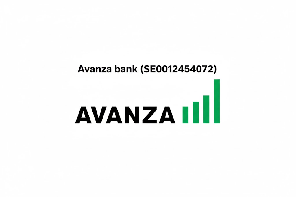 Avanza logo + ISIN